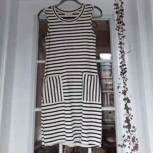 Monteau midi striped dress